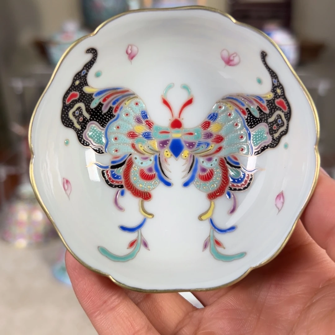 纯手工手绘 高端茶器