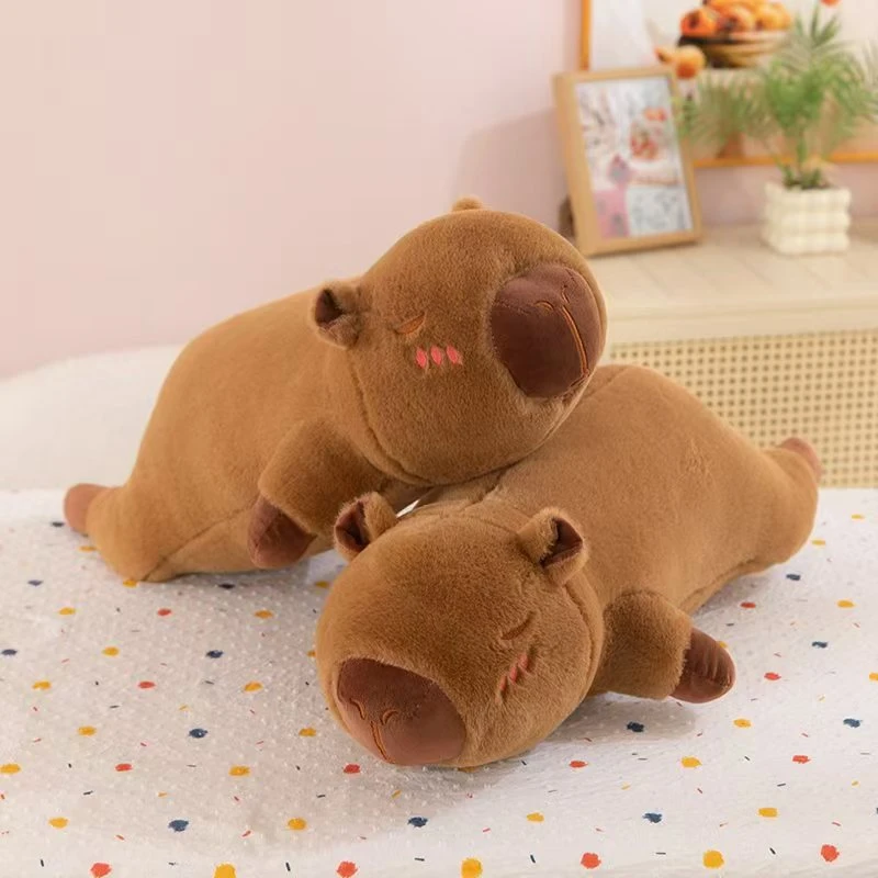 卡皮巴拉长条55cm手工制作有3-5厘米误差