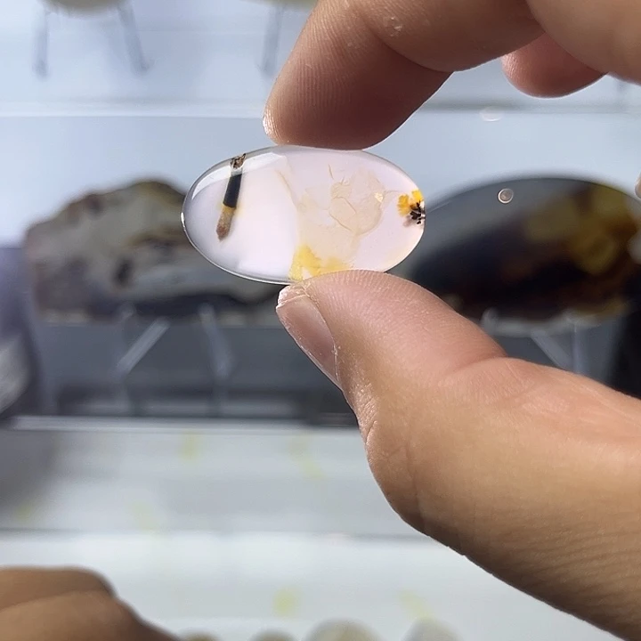 玛瑙/玉髓未镶嵌吊坠(不含链)