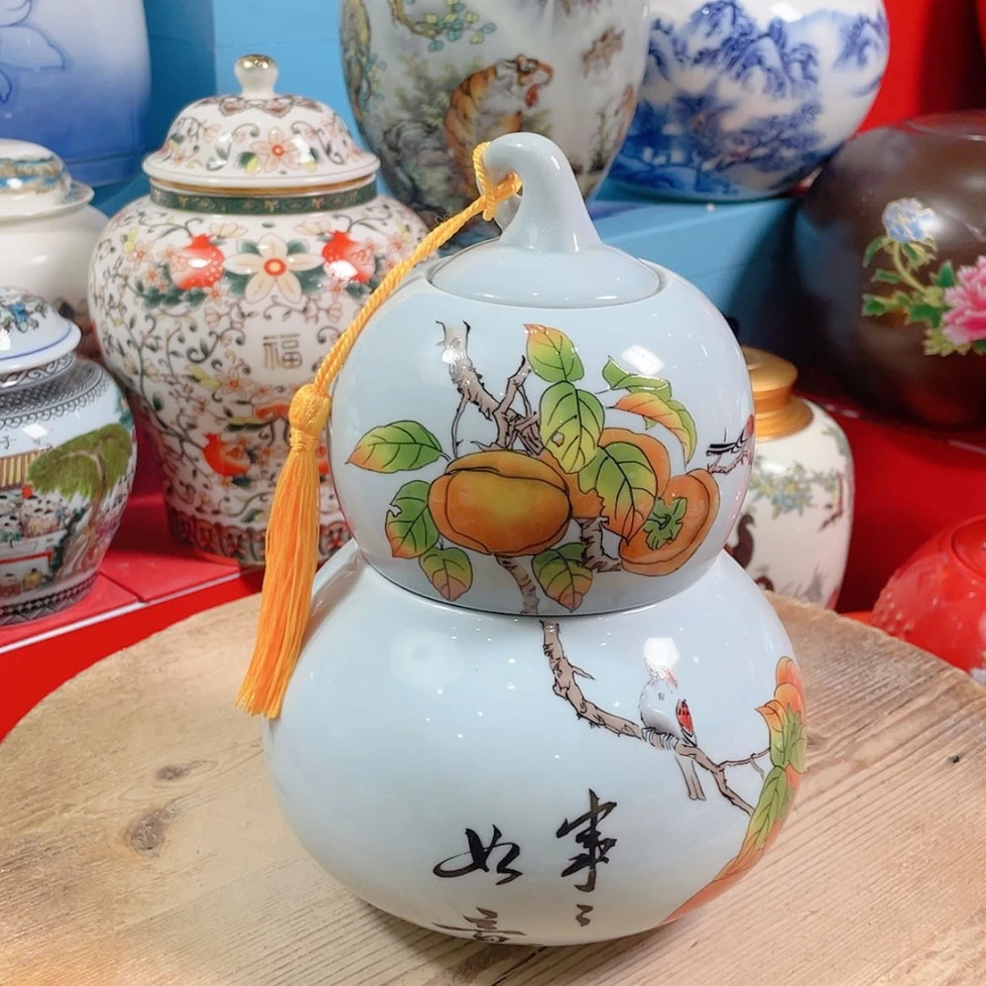 【闪购商品】罐陶瓷茶叶罐密封罐