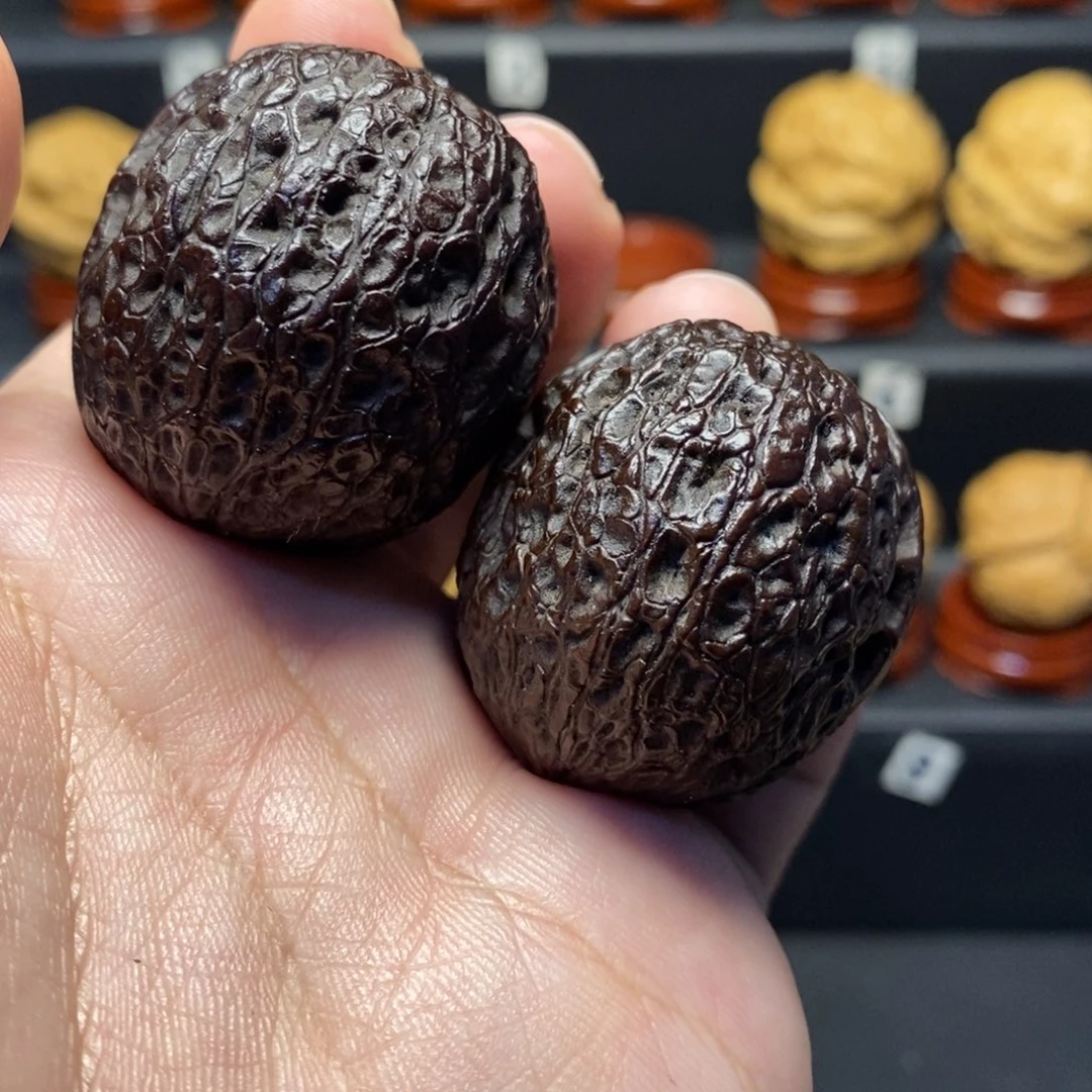 把件文玩核桃38地闷
