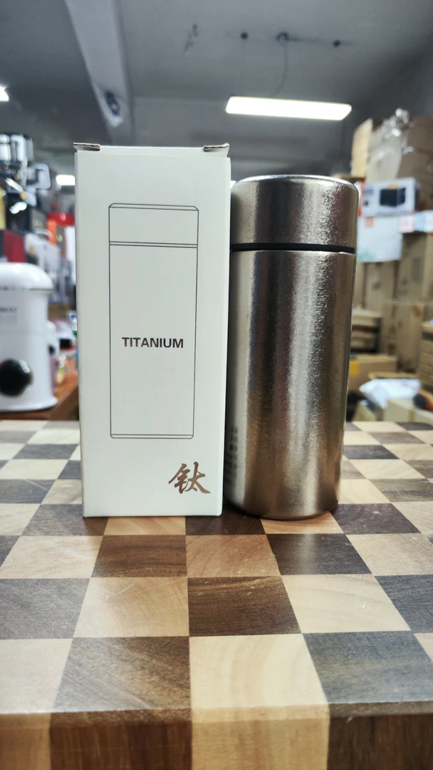 A129   钛杯纯钛200ML迷你口袋钛杯