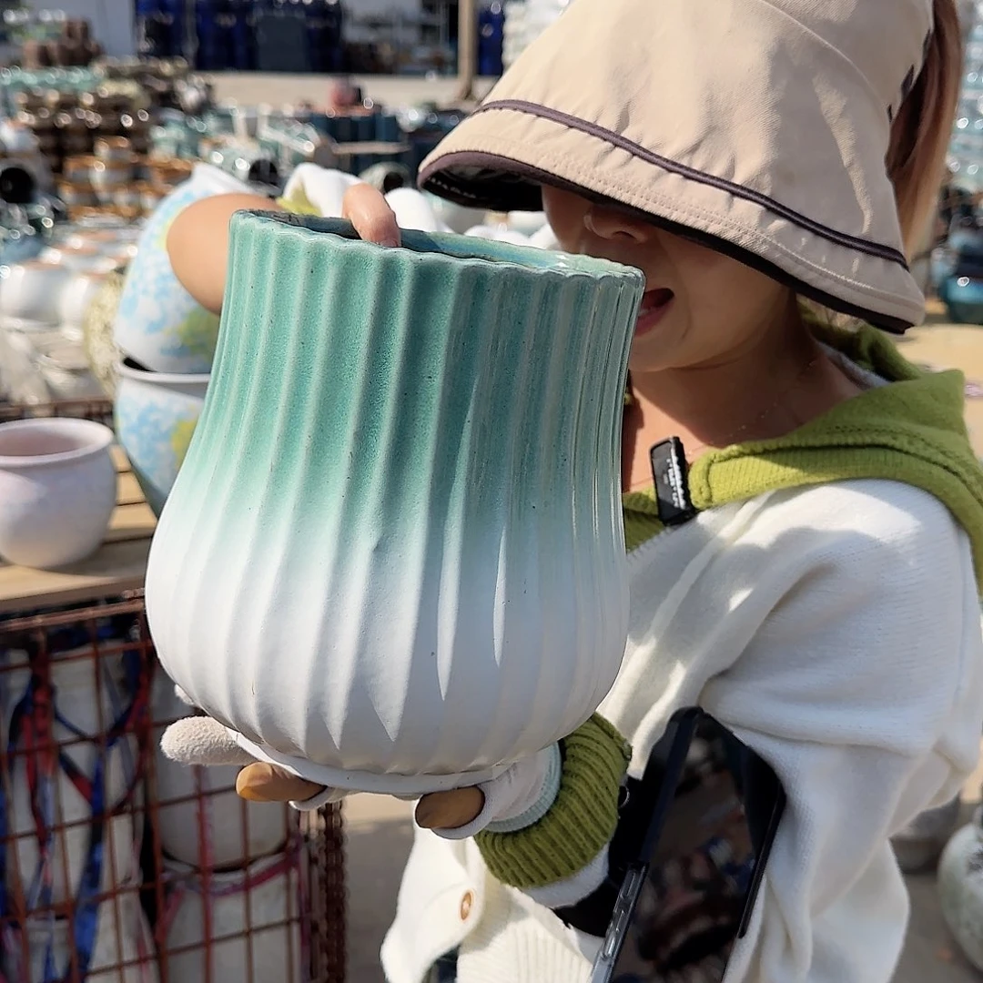 王嫂花盆1023-146高22口14