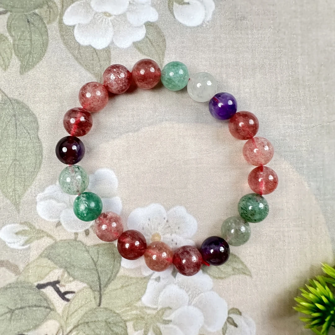 S63石英质玉手链精美时尚气质百搭轻奢手串复古优雅