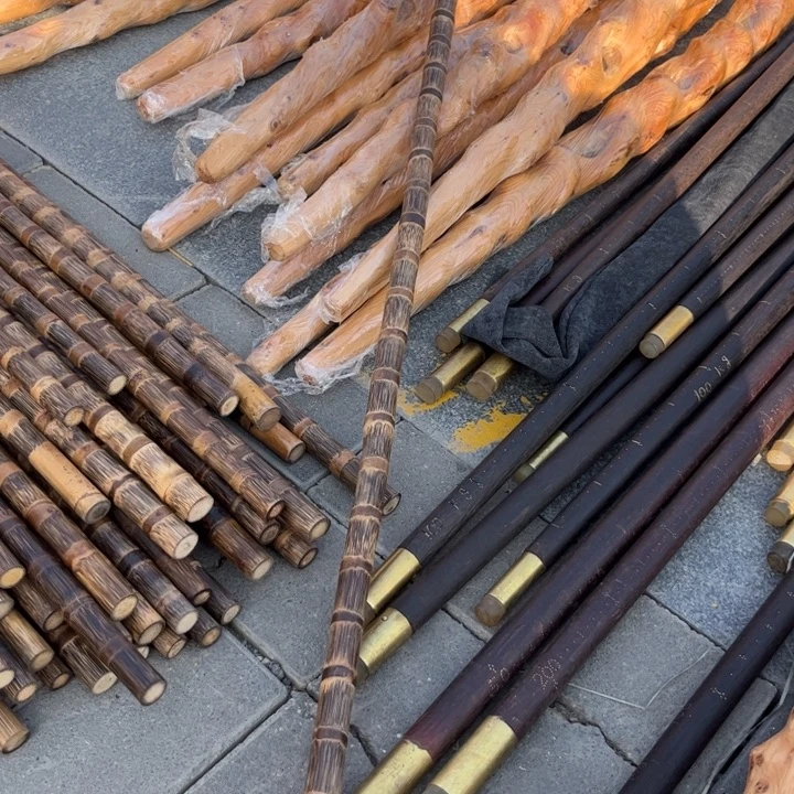 香榧木金丝龙血实心竹