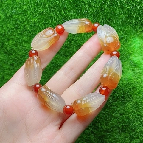 玛瑙/玉髓合金珠宝半成品
