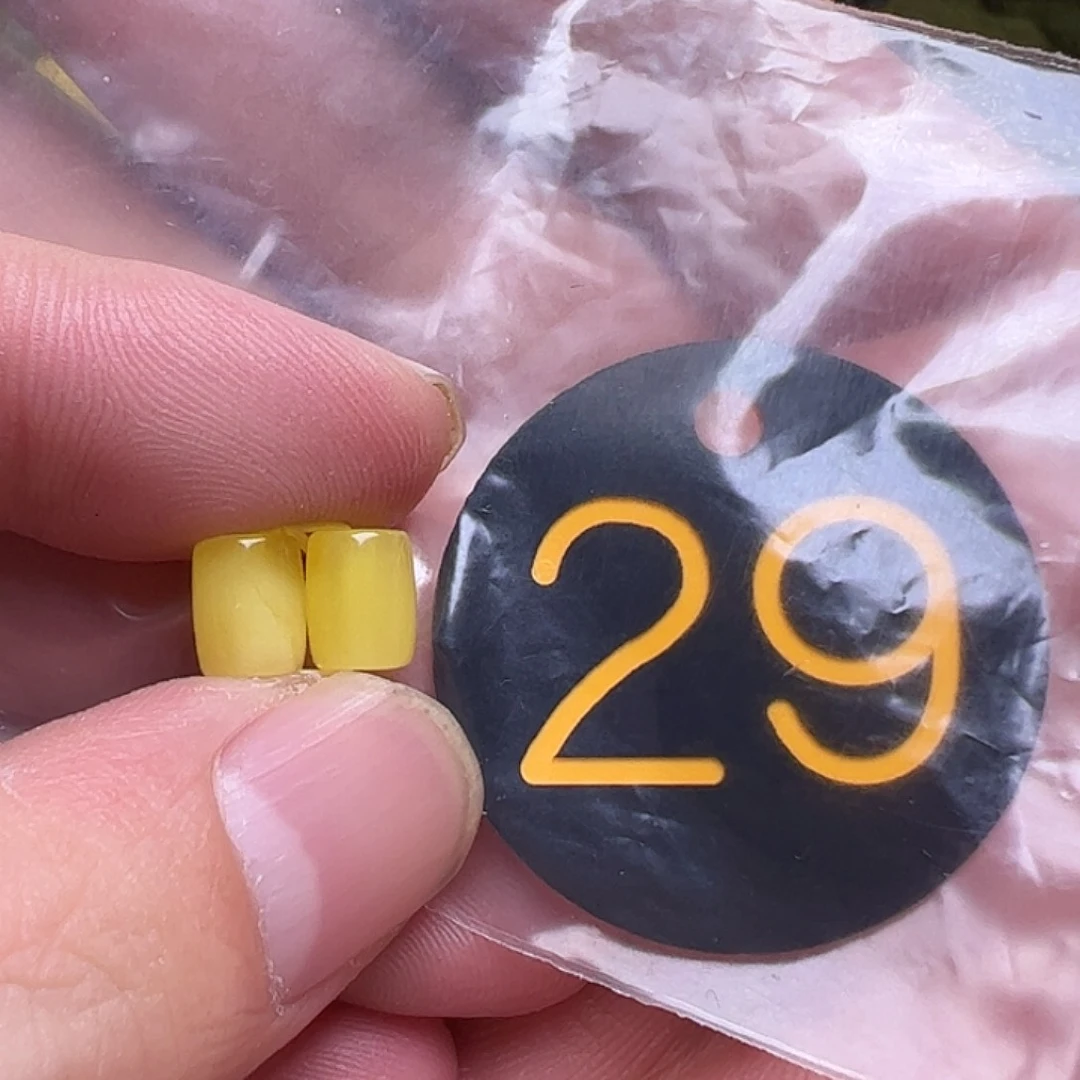 裸石蜜蜡未镶嵌6.2mm