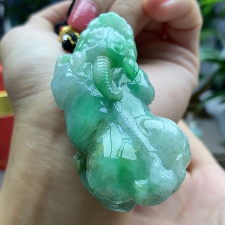翡翠未镶嵌颈饰吊坠13