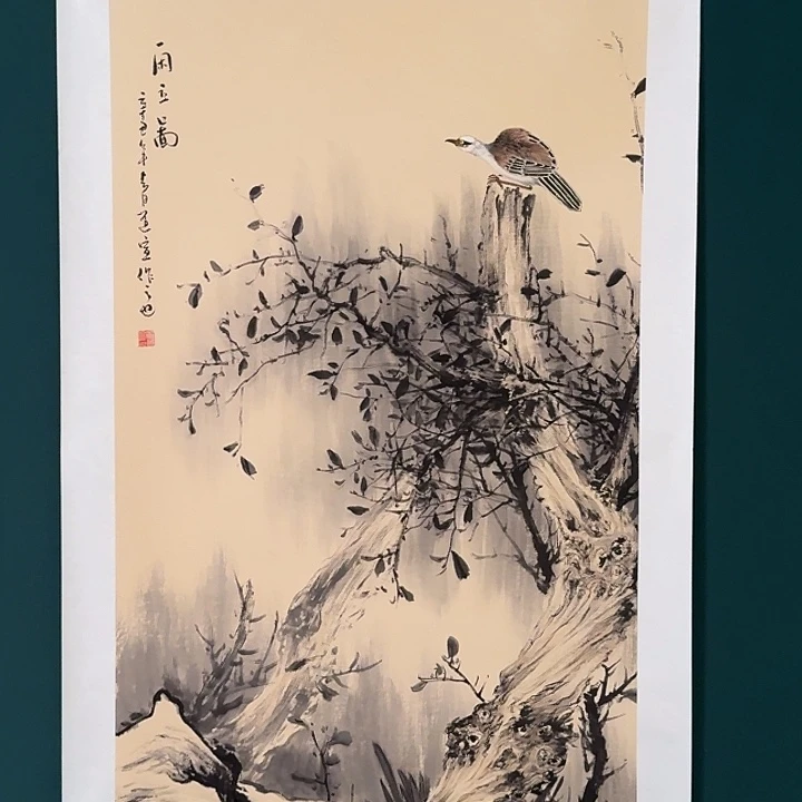 国画董老师作品画作