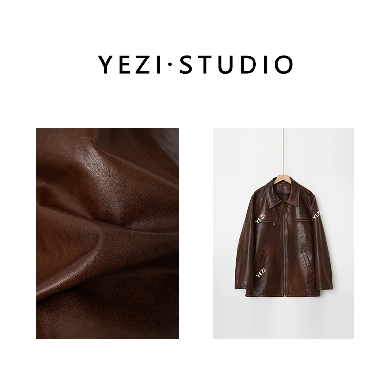 叶子定制-【伦敦高街】英国進口无涂层油蜡绵羊皮衣24391159-10/10