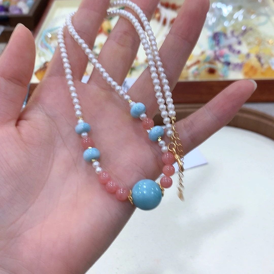 淡水珍珠未镶嵌颈饰项链