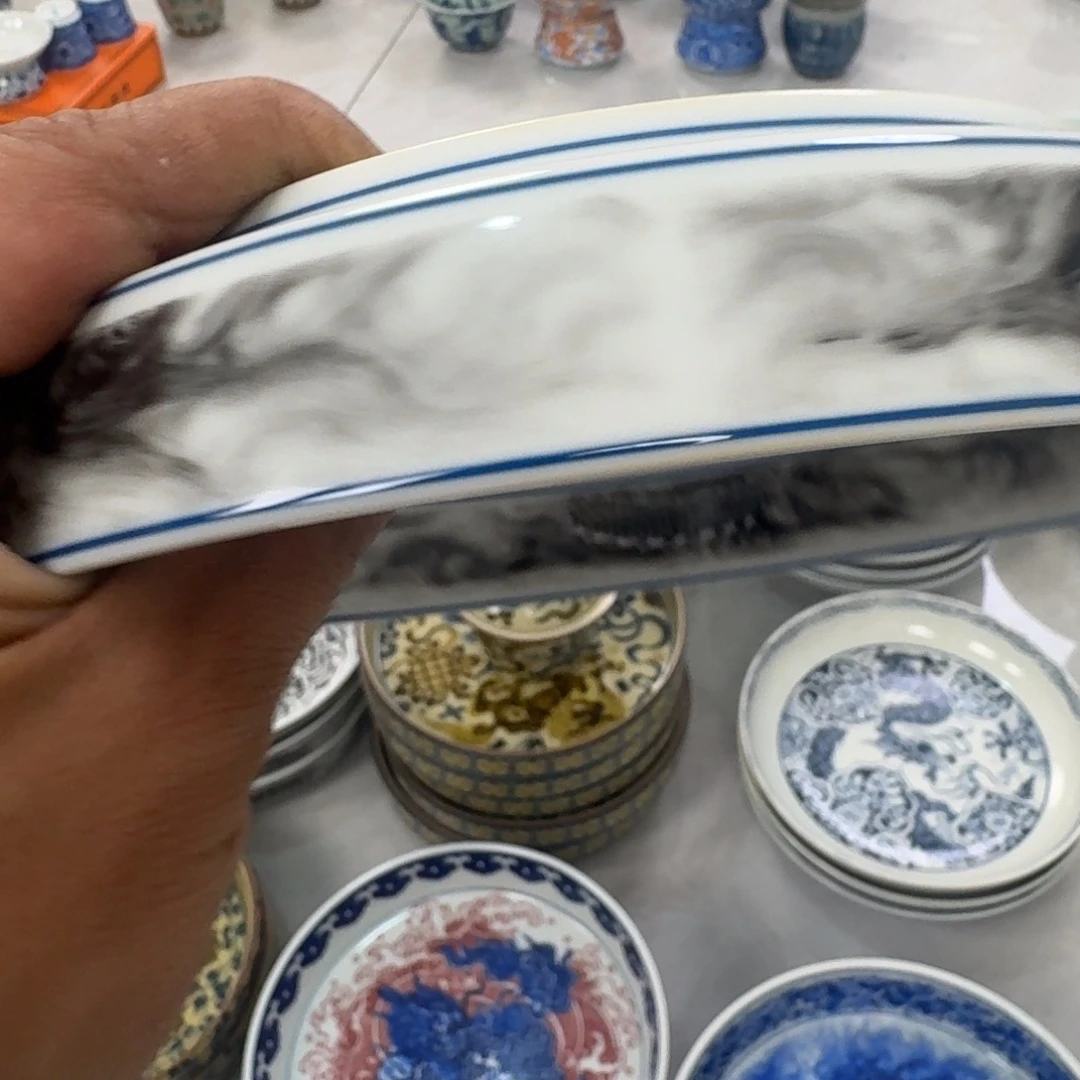 摆件黑墨龙吸水大壶承