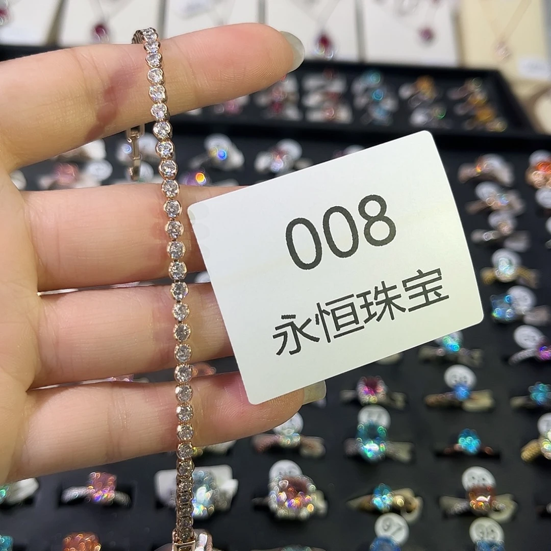 莫桑石非金属008手链