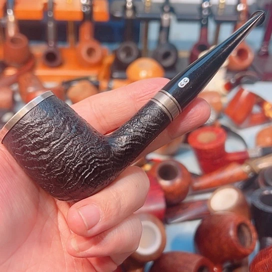 言*意大利石楠木手工烟斗一款