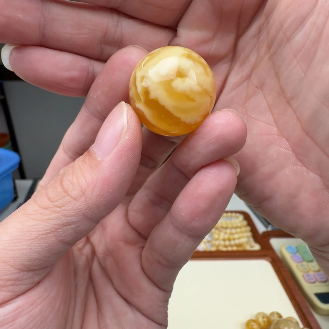 琥珀未镶嵌手链蜜蜡手串
