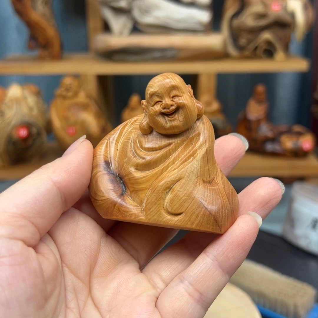 木?***厚崖柏木摆件手把件