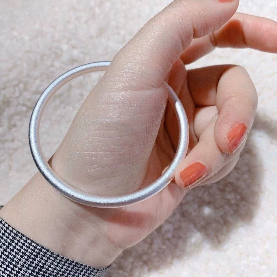 手镯 经典光圈磨砂手镯女士手镯