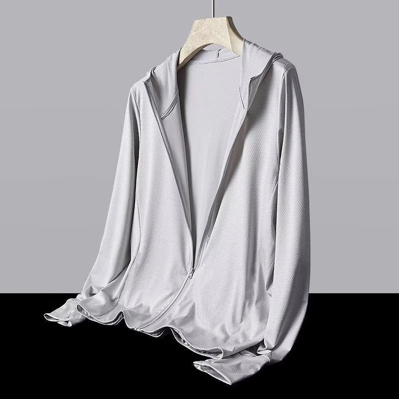 厂家源头防晒衣夏季薄款情侣装百搭宽松冰丝网眼透气户外防晒衣男