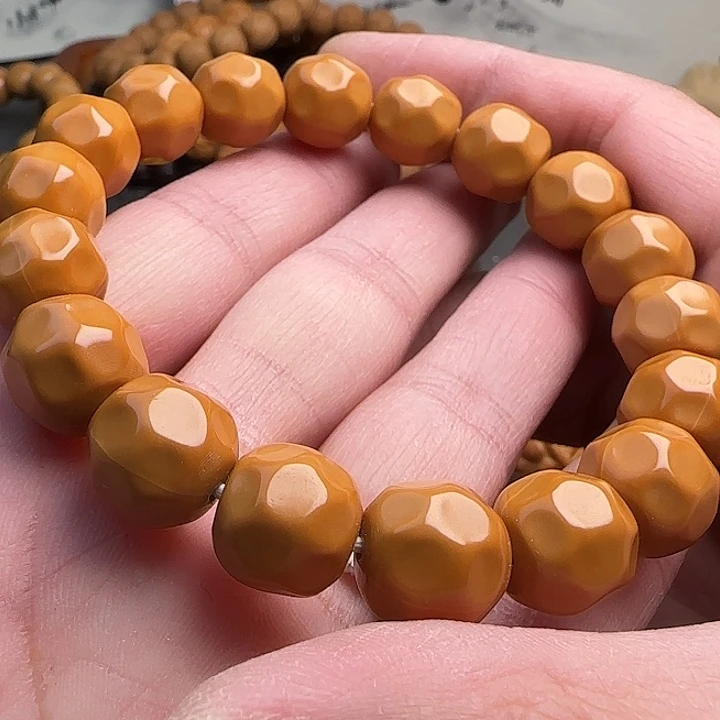 猴头核桃手串全品龙炎精工小奶酪尺寸12+mm