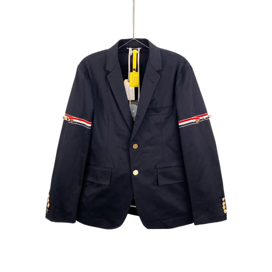 全新未使用 THOMBROWNE  AA2387 双袖金扣西装 1码