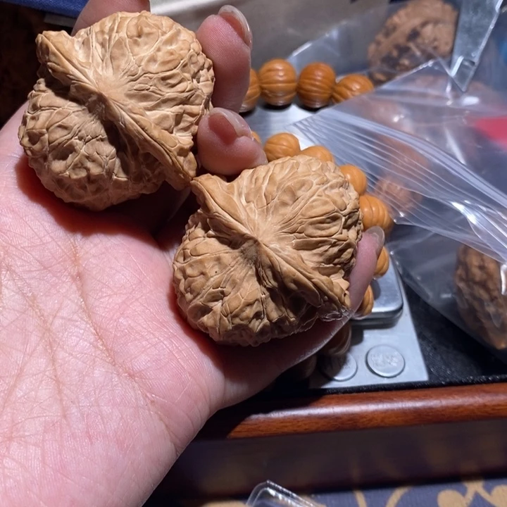 风***后文玩核桃把件全品44