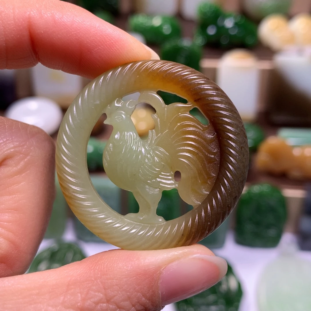 和田玉挂件未镶嵌