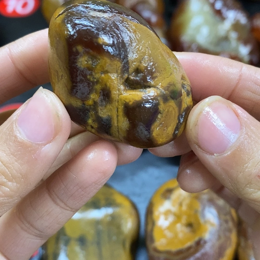 玛瑙/玉髓未镶嵌手把件
