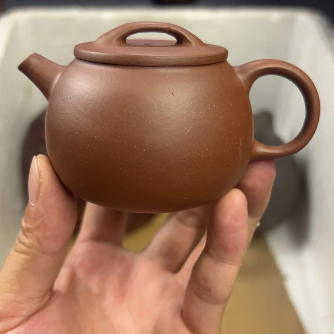 茶壶紫砂宜兴原矿紫砂壶140毫升容量