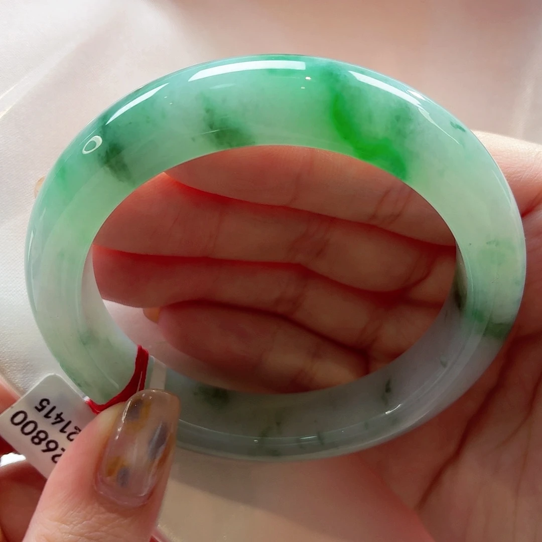 翡翠未镶嵌手镯22（37号）