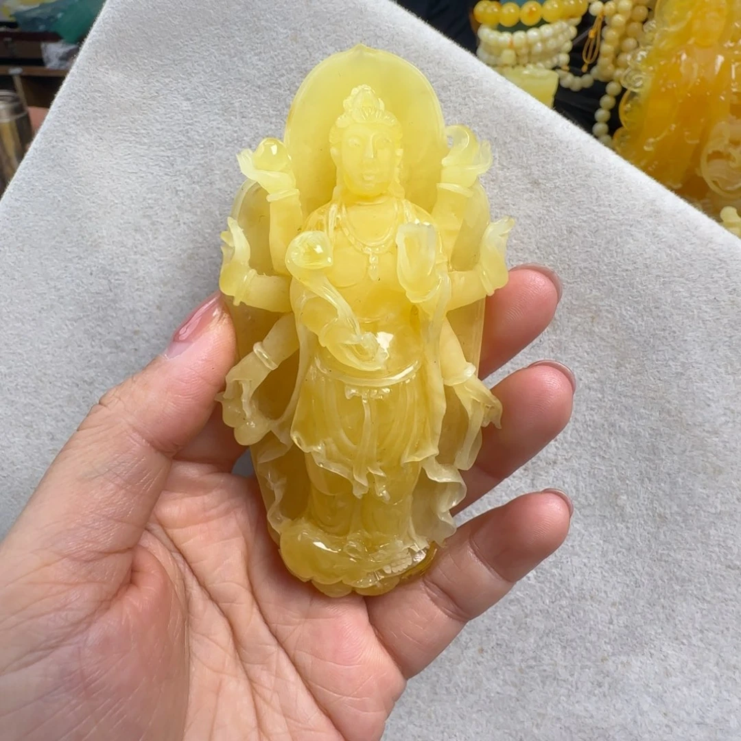 蜜蜡未镶嵌珠宝奇石