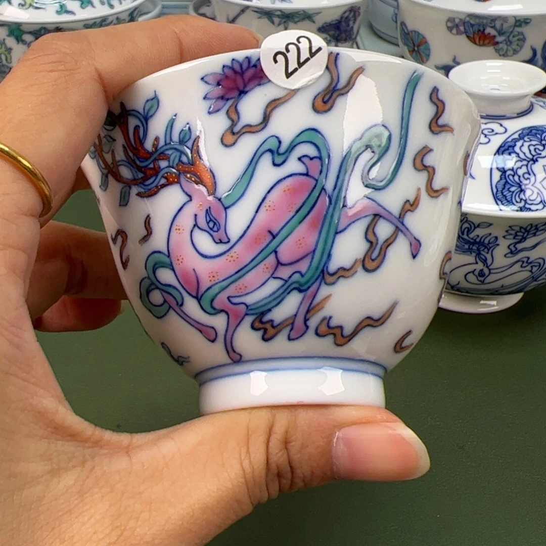 杯景德镇纯手绘茶具