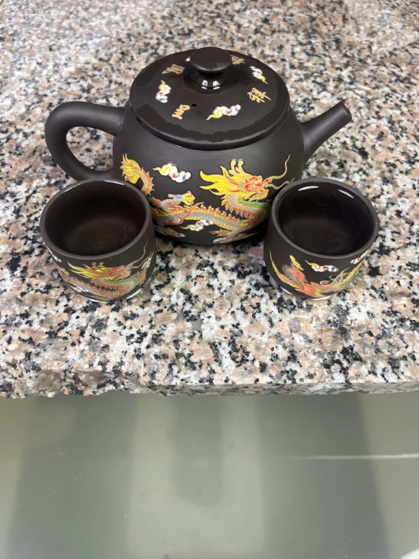 汉瓦龙凤一壶二杯变色套装