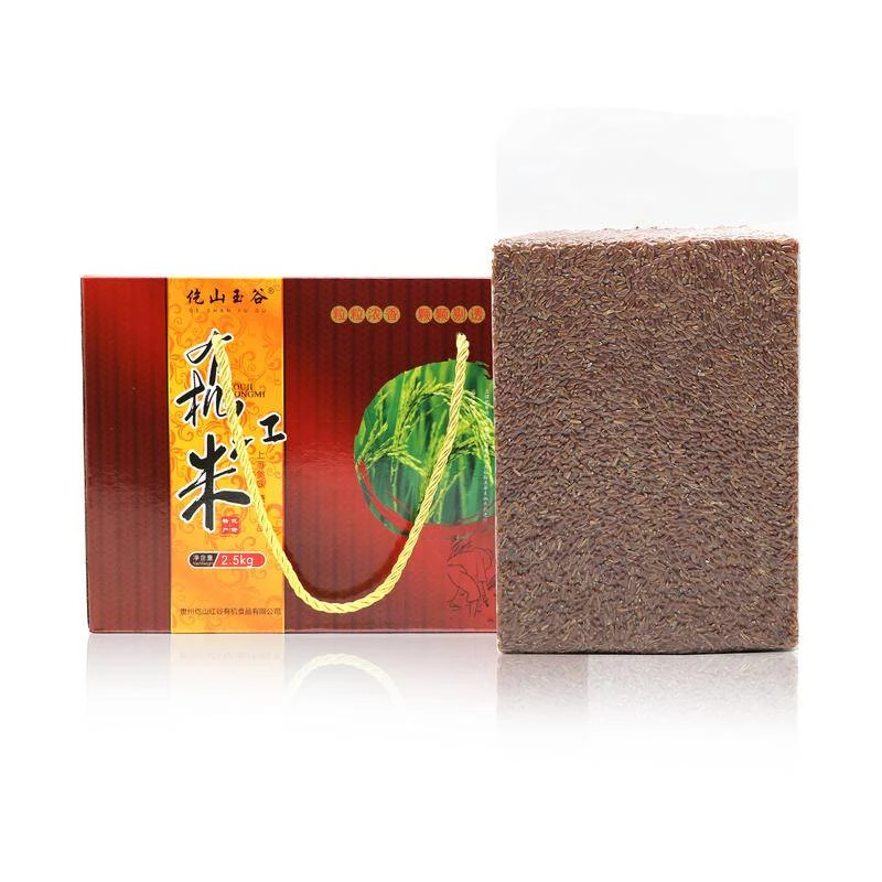 贵州道真杠村米红米国家地理标志产品老品种粗粮杂粮米礼盒装有机