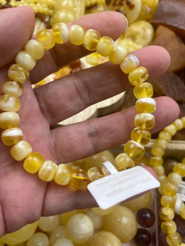 蜜蜡手链项链耳环