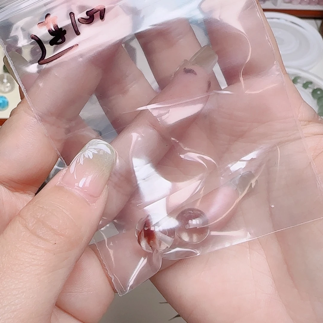 水晶手串未镶嵌@****芯兔毛