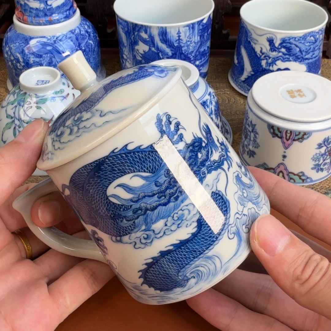 瓷片*️***景德镇茶器手工手工