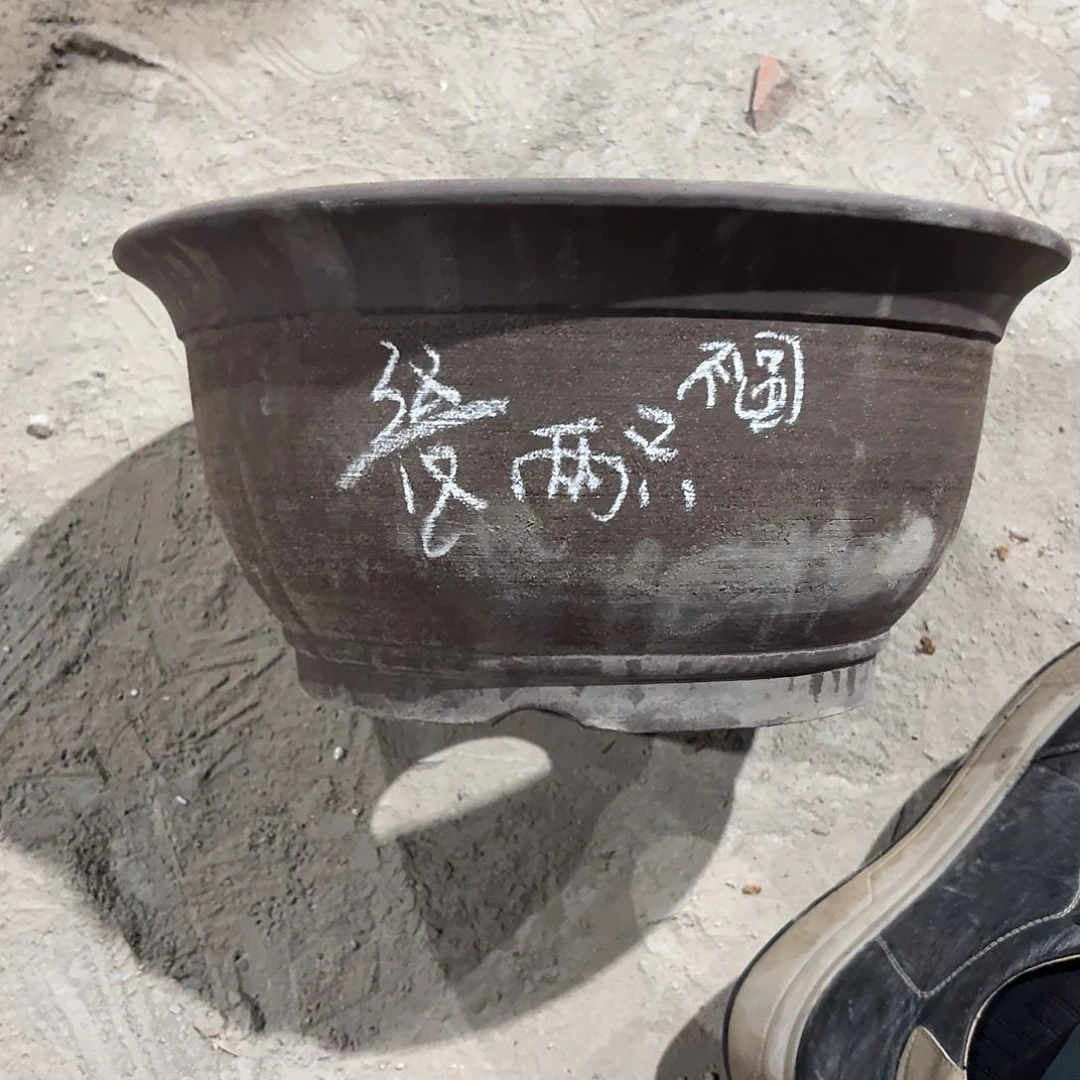 宜兴紫砂花盆，现货发