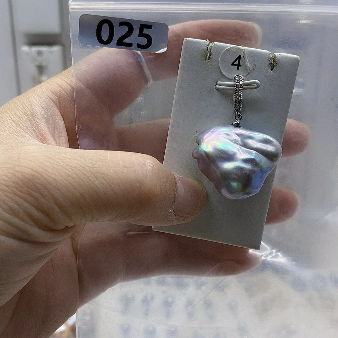 颈饰合金淡水珍珠