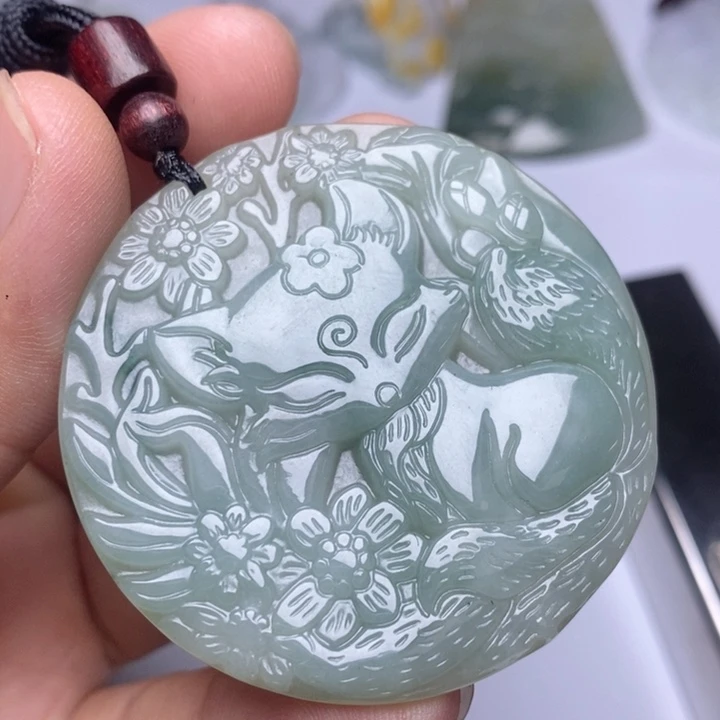 颈饰未镶嵌翡翠翡翠