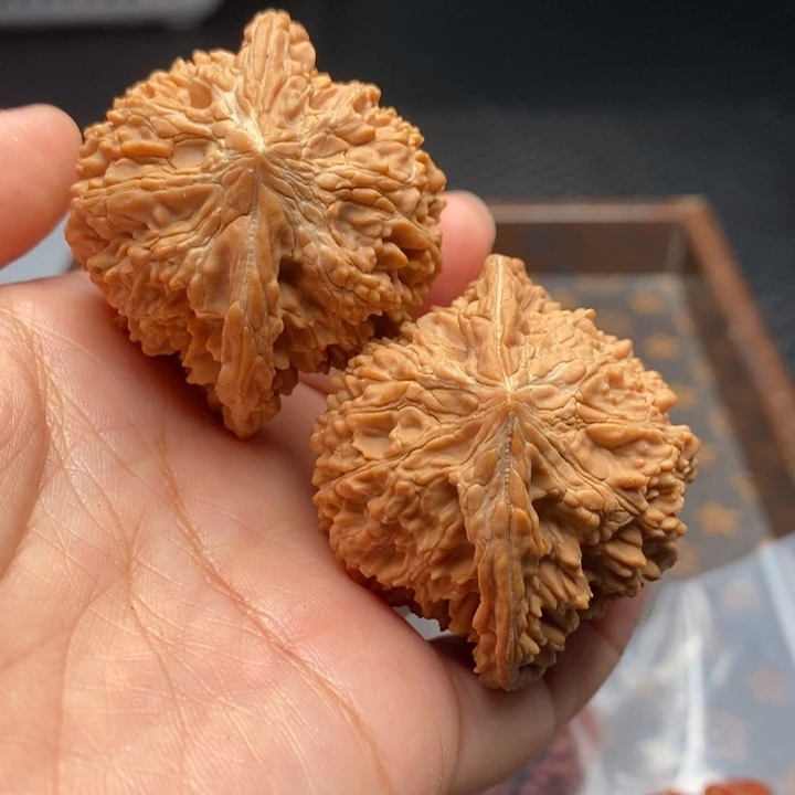 把件文玩核桃百花山45尺