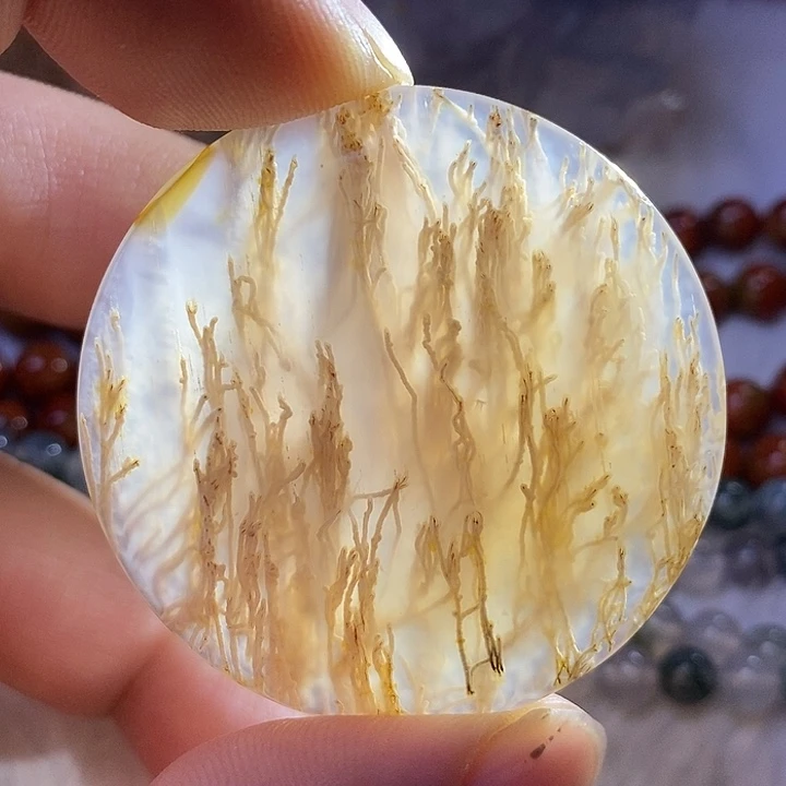 玛瑙/玉髓颈饰未镶嵌就*谁