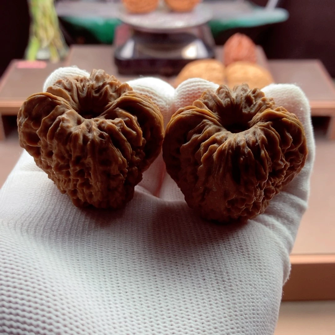 文玩核桃吊坠深酒杯团子拉丝38.5