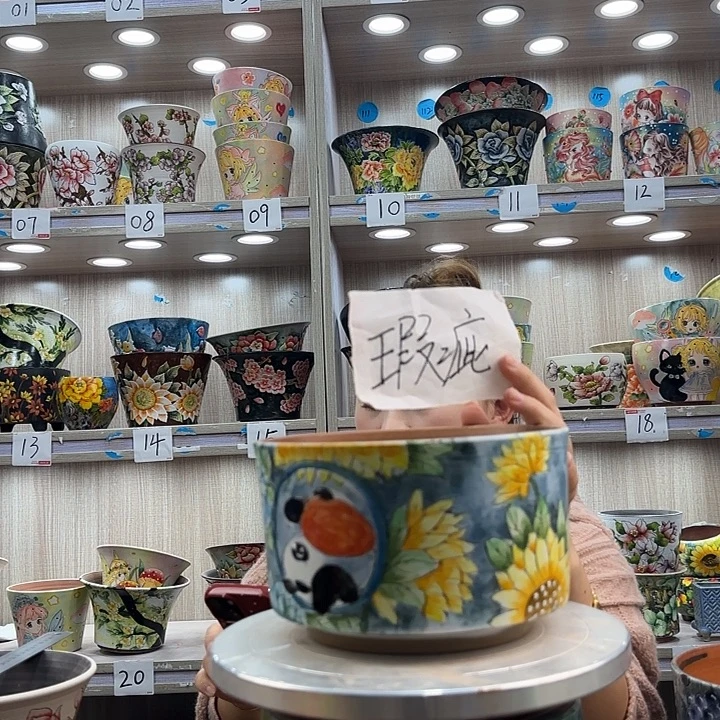 紫砂花盆瑕疵瑕疵478
