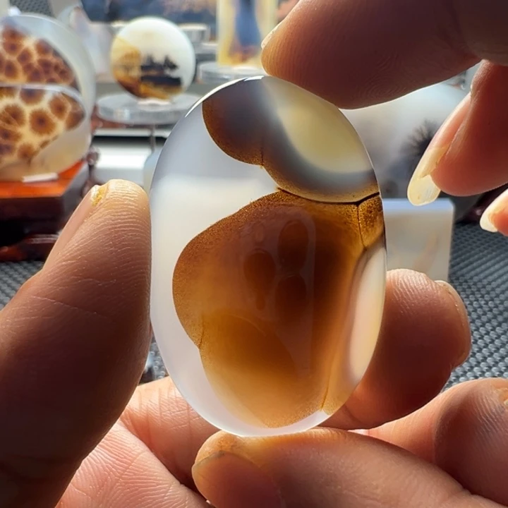 未镶嵌玛瑙/玉髓珠宝奇石