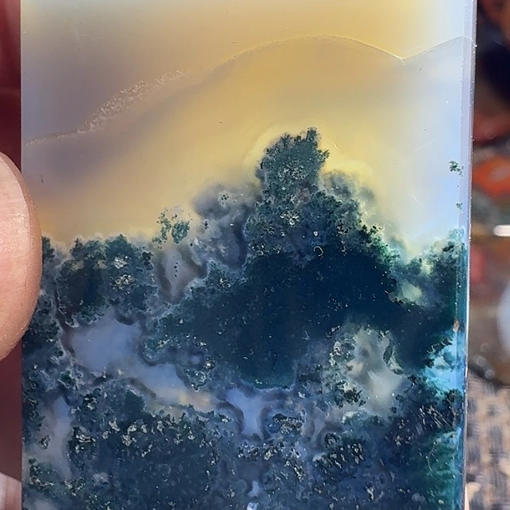 春***面玛瑙/玉髓未镶嵌颈饰