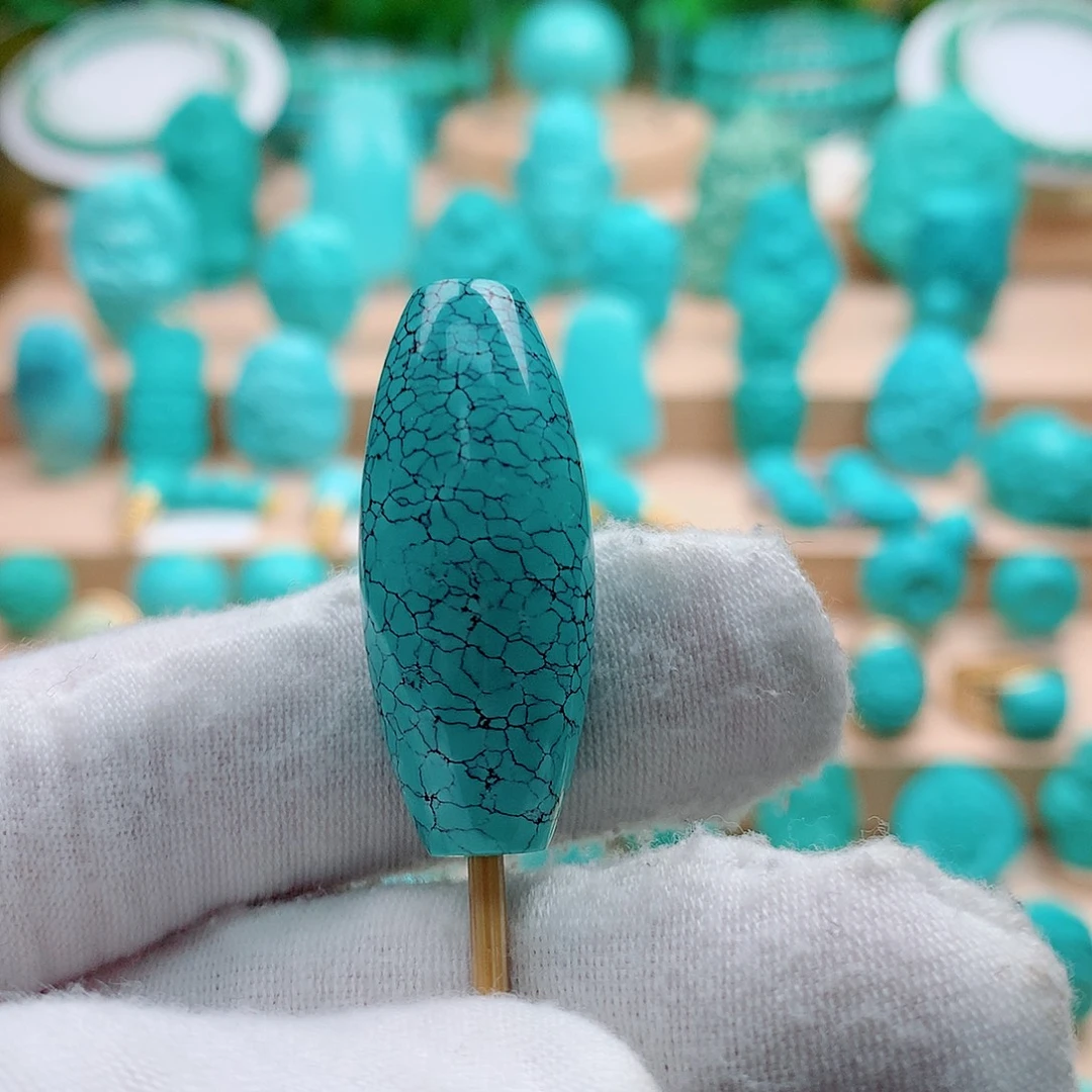 绿松石未镶嵌配饰