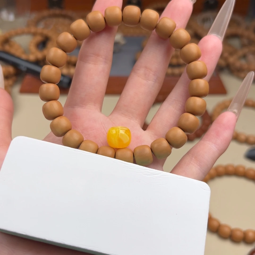 猴头核桃手串自然走色云天老型48.8➕配饰➕抛光板48.8