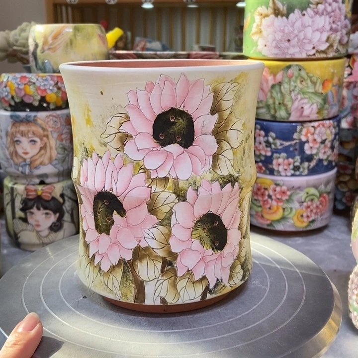 景德镇艺术手绘作品