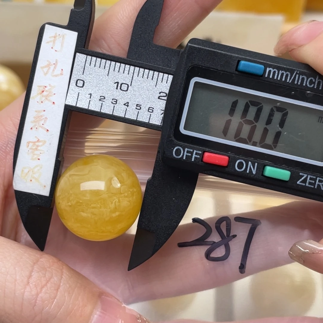 蜜蜡裸石未镶嵌用****6蜜蜡