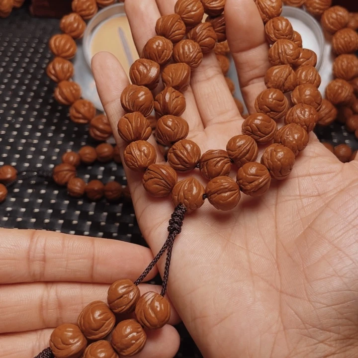 桃核手串龙纹桃核